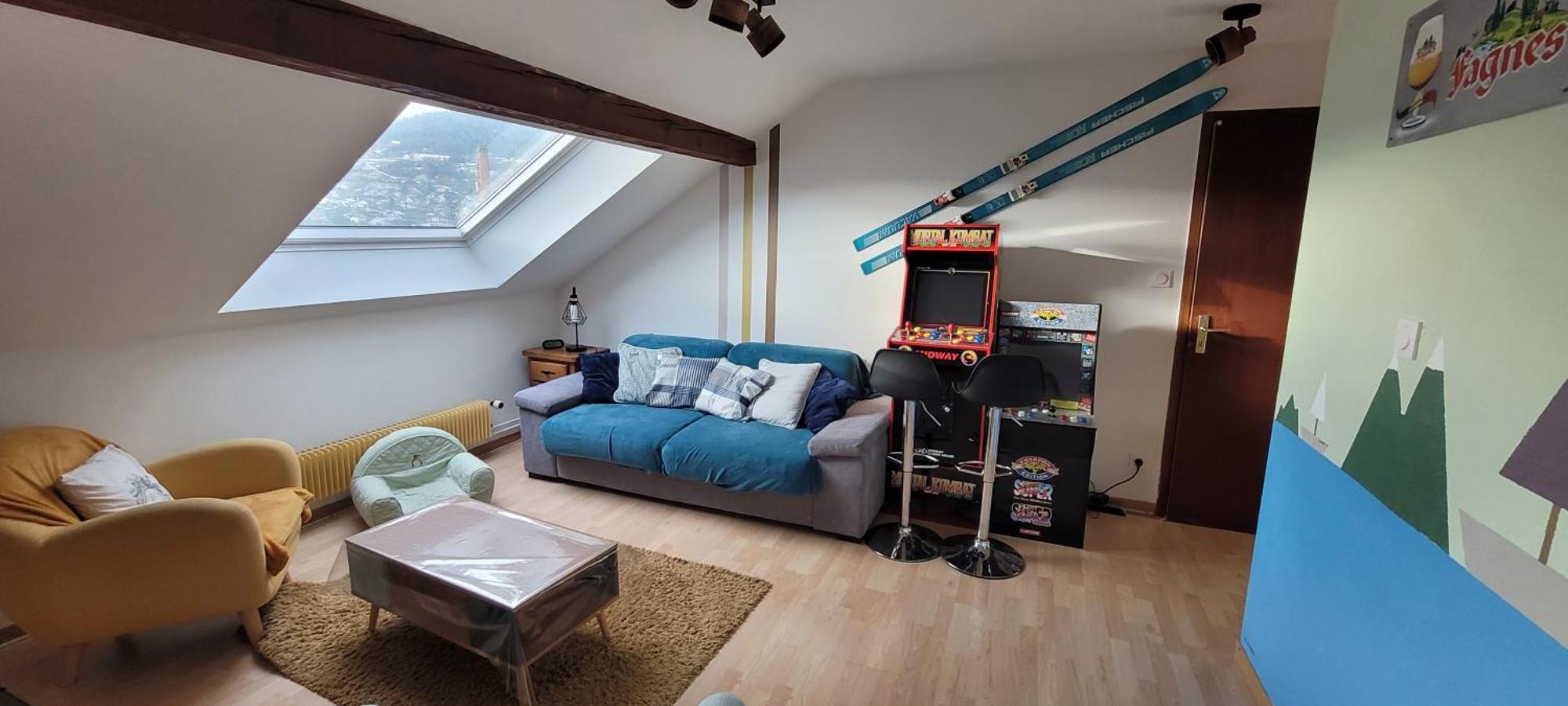 Le Tresor Des Vosges Appartement Spacieux Et Lumineux 80M2 - Jeux Arcades - Ideal Famille 4 A 6 Personnes Gérardmer Eksteriør bilde